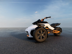 Can-Am Spyder F3 S 3Dモデル