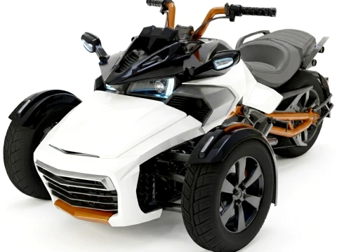 Can-Am Spyder F3 S 3D Model