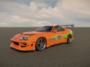 Toyota Supra MK IV 1994 Modelo 3D