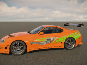 Toyota Supra MK IV 1994 Modelo 3D