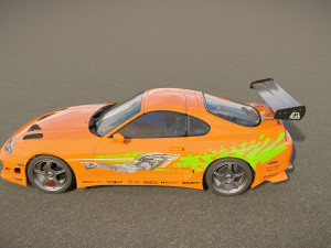Toyota Supra MK IV 1994 Modelo 3D