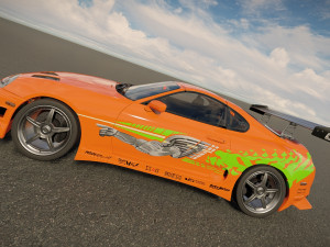 Toyota Supra MK IV 1994 Modelo 3D