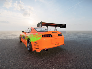 Toyota Supra MK IV 1994 Modelo 3D