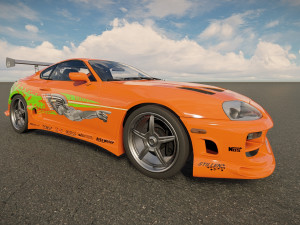 Toyota Supra MK IV 1994 Modelo 3D