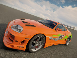 Toyota Supra MK IV 1994 Modelo 3D