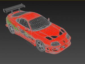 Toyota Supra MK IV 1994 Modelo 3D