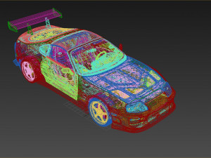 Toyota Supra MK IV 1994 Modelo 3D