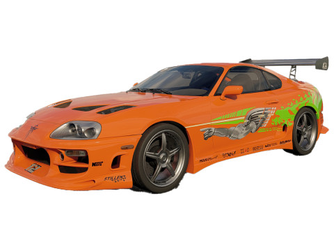 Toyota Supra MK IV 1994 3D Model