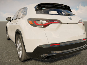 Honda Zr-V 2024 3D मॉडल