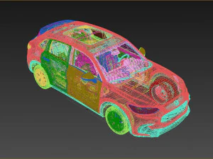Honda Zr-V 2024 3D Model
