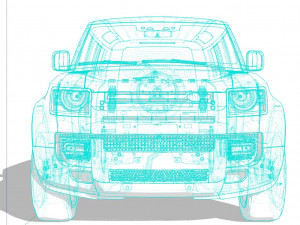 Land Rover Defender 3D Model