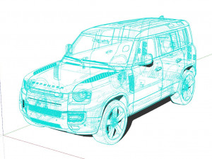 Land Rover Defender 3D Model