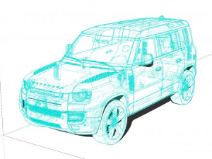 Land Rover Defender 3D Model