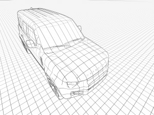 Land Rover Defender 3D Model