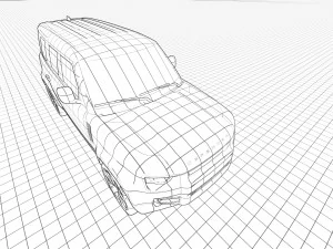 Land Rover Defender 3D Model
