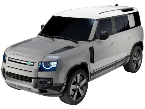 Land Rover Defender 3D Model