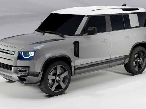Land Rover Defender 3D Model