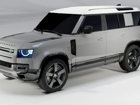 Land Rover Defender 3D Model