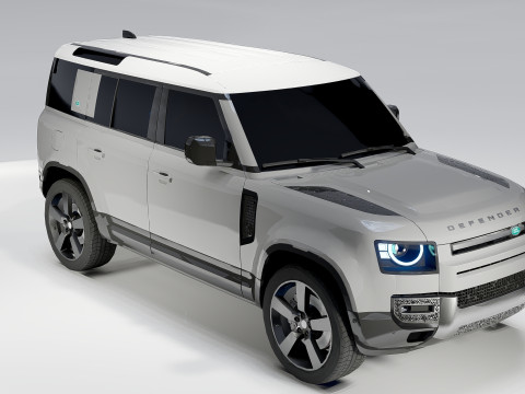 Land Rover Defender 3D Model
