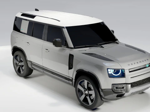 Land Rover Defender 3D Model