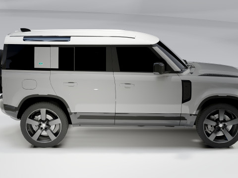 Land Rover Defender 3D Model