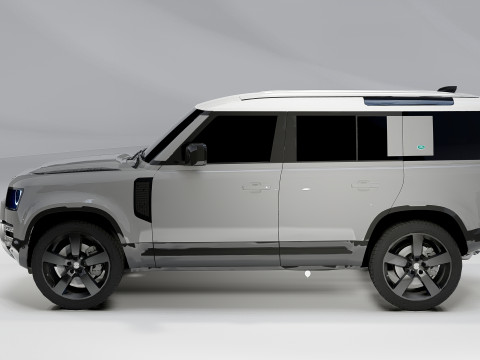 Land Rover Defender 3D Model