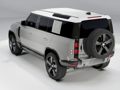 Land Rover Defender 3D Model
