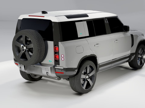 Land Rover Defender 3D Model