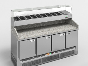 Commercial Kitchen Equipment 3D Model