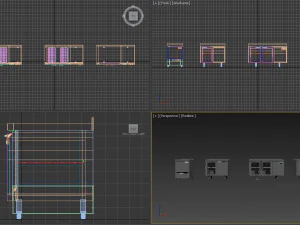 Commercial Kitchen Equipment 3D Model