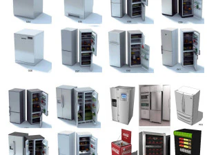 Kolekcja sprzętu kuchennego Model 3D