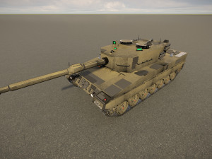 Leopard 2A4 MBT 3D Model