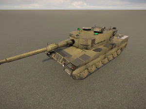 Leopard 2A4 MBT 3D Model