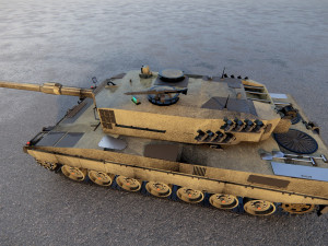 Leopard 2A4 MBT 3D Model