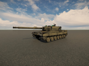 Leopard 2A4 MBT 3D Model