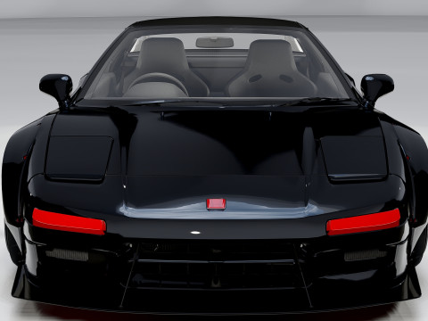 Honda NSX Lb Works 1993 3D Model