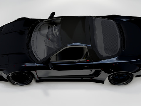 Honda NSX Lb Works 1993 3D Model