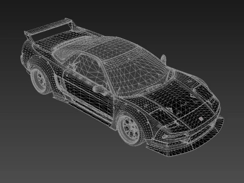 Honda NSX Lb Obras 1993 Modelo 3D