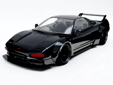 Honda NSX Lb Werkt 1993 3D Model