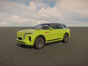 FAW Hongqi E HS9 3D Model