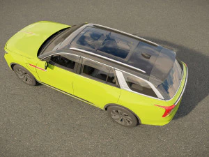 FAW Hongqi E HS9 3D Model