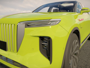 FAW Hongqi E HS9 Modèle 3D