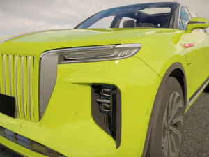 FAW Hongqi E HS9 3D Model