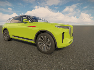 FAW Hongqi E HS9 Modèle 3D