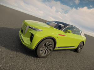 FAW Hongqi E HS9 Modèle 3D