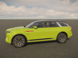FAW Hongqi E HS9 Modèle 3D