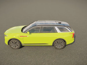 FAW Hongqi E HS9 3D Model