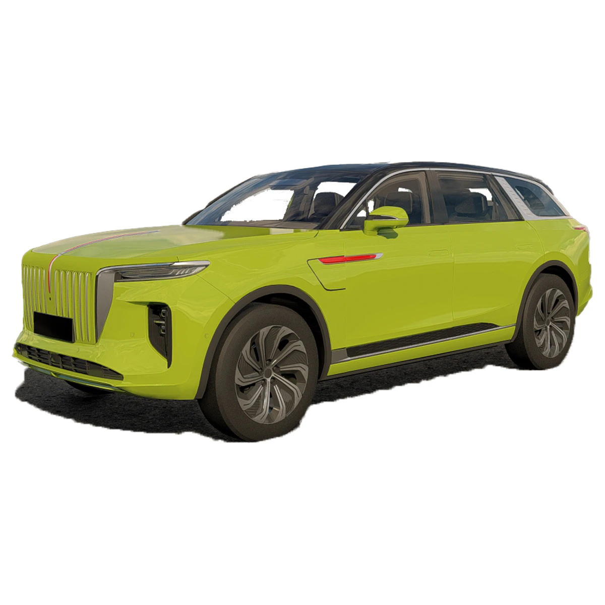 FAW Hongqi E HS9 3D Model .c4d .max .obj .3ds .fbx .stl .blend