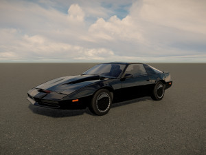 Pontiac Firebird KITT 1982 Model 3D