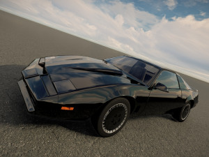Pontiac Firebird KITT 1982 Model 3D